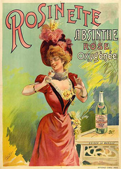 Absinthe Rosinette Poster